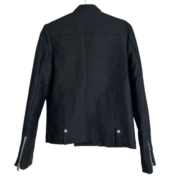 IRO Jeoren Black Military Style Jacket Size 1 (US 4) - Picture 2 of 12